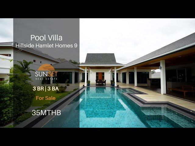 3- BED POOL VILLA WITH PANORAMIC MOUNTAIN VIEW FOR SALE