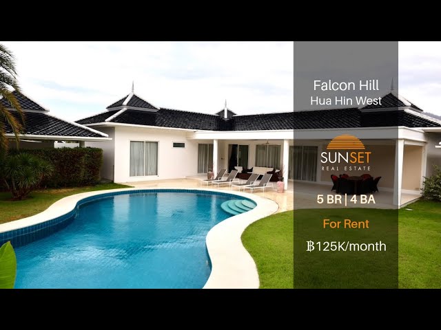FOR RENT | 5-BED POOL VILLA | HUA HIN
