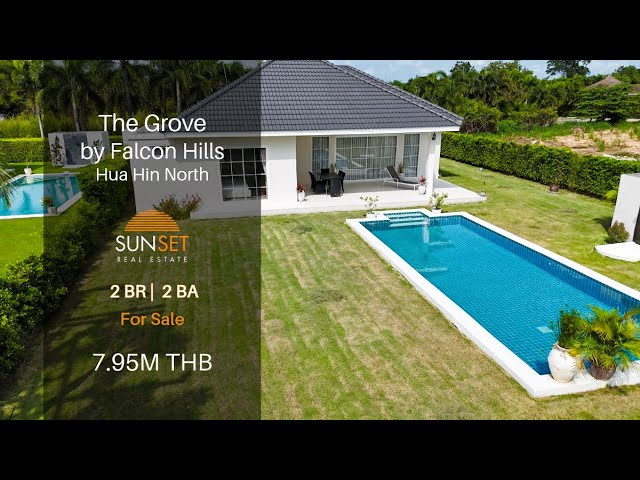 THE GROVE BY FALCON HILLS | POOL VILLA FOR SALE