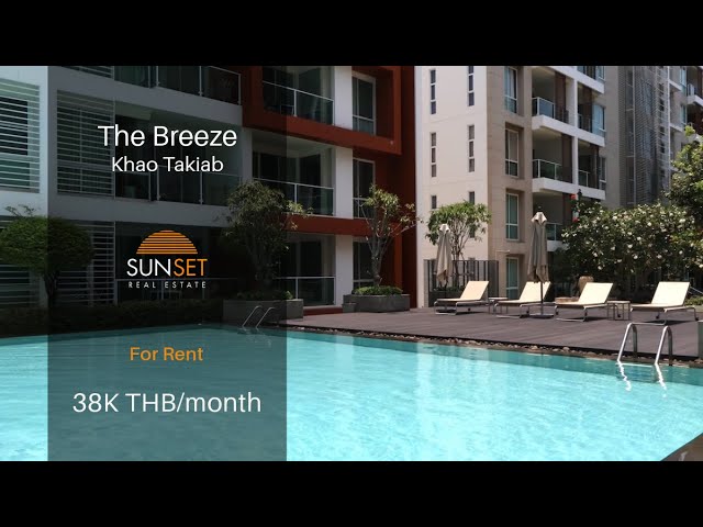 THE BREEZE, 2-Bedroom Condo For Rent - Hua Hin, Thailand