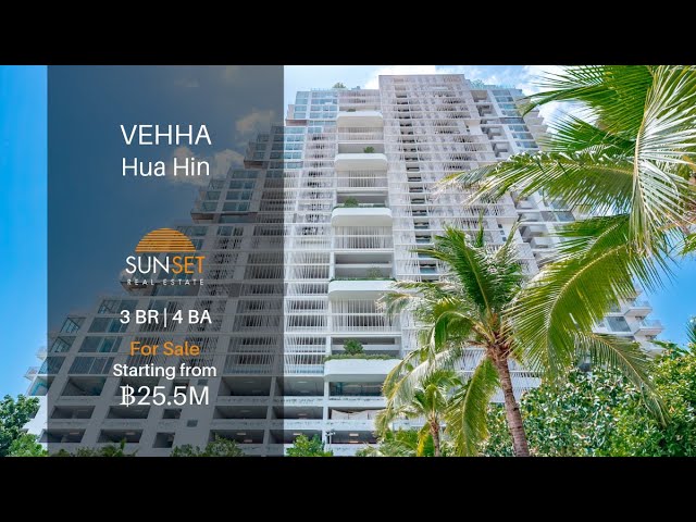VEHHA HUA HIN | HORIZON BAY | 3-BED CONDO FOR SALE